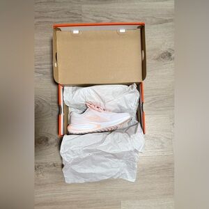 Nike Light Pink and White Running Shoes